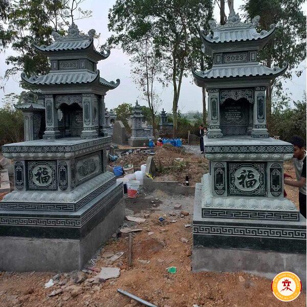 Mộ đá hai mái đơn giản