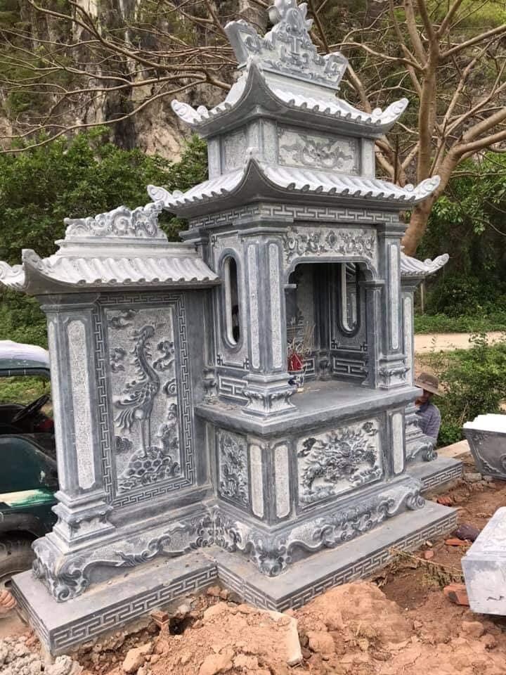 Kích thước chuẩn của mẫu mộ xây gạch đơn giản