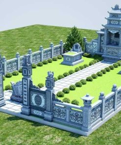 Phối cảnh khu lăng mộ - PC3