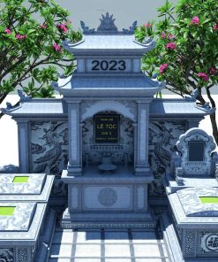 Phối cảnh khu lăng mộ - PC4